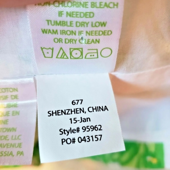 Lilly Pulitzer Rosie Shift Sleeveless Dress All Together Now Size 4 - Picture 7 of 7